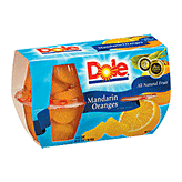 Dole Fruit Bowls Mandarin Oranges In Light Syrup 4 Oz Cup Left Picture